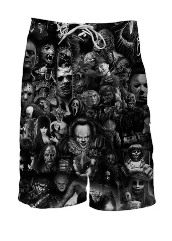 Board Shorts Men's All Over Print Beach Shorts