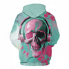 Skull Printed 3D Hoodies