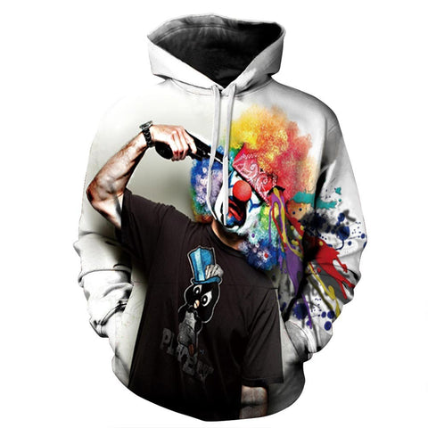 Gun Clown Hoodie