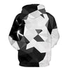 Black White Autumn Hoodie