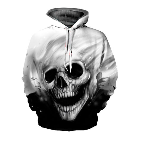 Melted Skull Hoodie